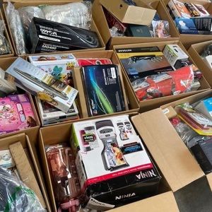 6 PIECES Mystery Box OverStock Shelf Pull amazon Walmart gen merchandis…